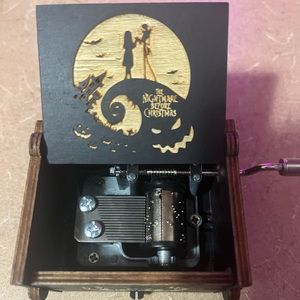 Nightmare before Christmas music box.